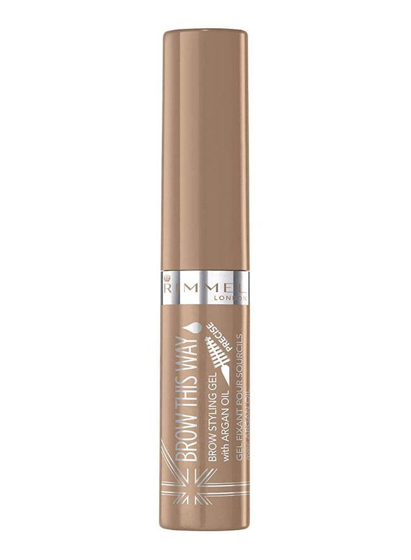 RIMMEL LONDON - Brow This Way Lightweight Gel Blonde - Image 1