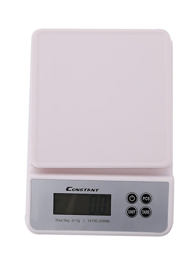 CONSTANT Smart Digital Kitchen Scale White 5kg - Image 2