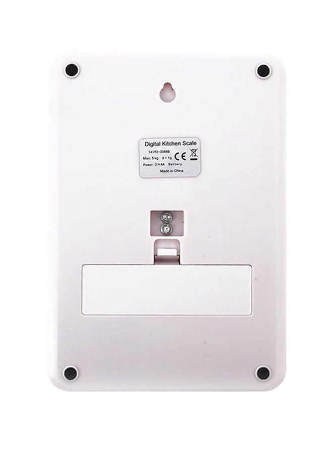 CONSTANT Smart Digital Kitchen Scale White 5kg - Image 3
