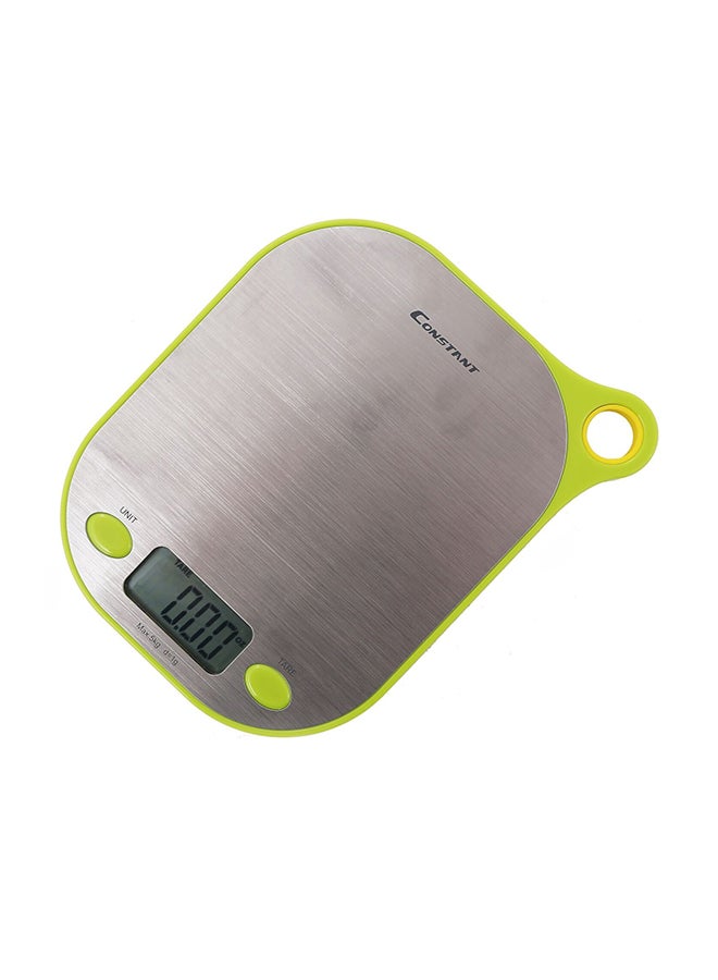 CONSTANT Electronic Kitchen Scale Green 5kg - Image 2