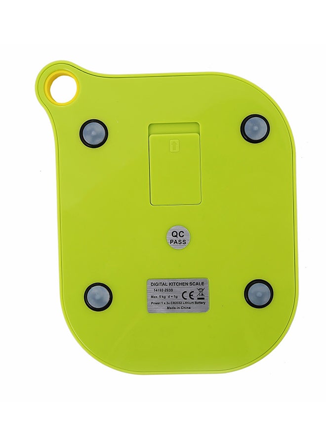 CONSTANT Electronic Kitchen Scale Green 5kg - Image 3