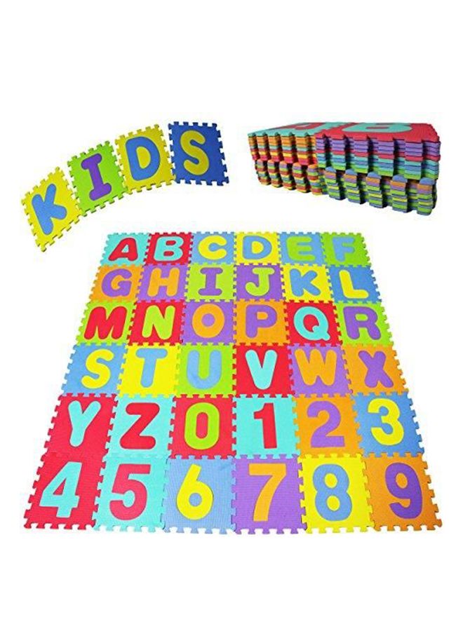 RBWTOYS 36-Piece Alphabet Puzzles Foam Mat 18801-2 - Image 1