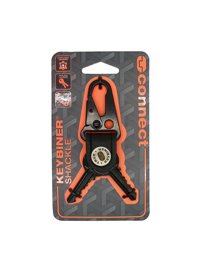 True Utility Connect Keybiner Shackle Multi Tool Silver/Black 7.7 x 3.2 x 2.2cm - Image 4