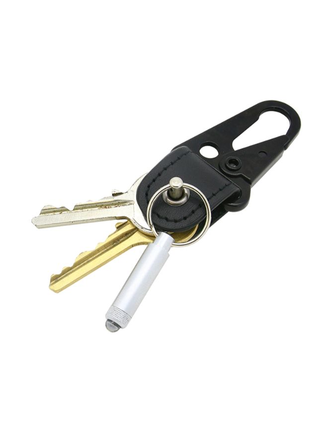 True Utility Connect Keybiner Shackle Multi Tool Silver/Black 7.7 x 3.2 x 2.2cm - Image 2