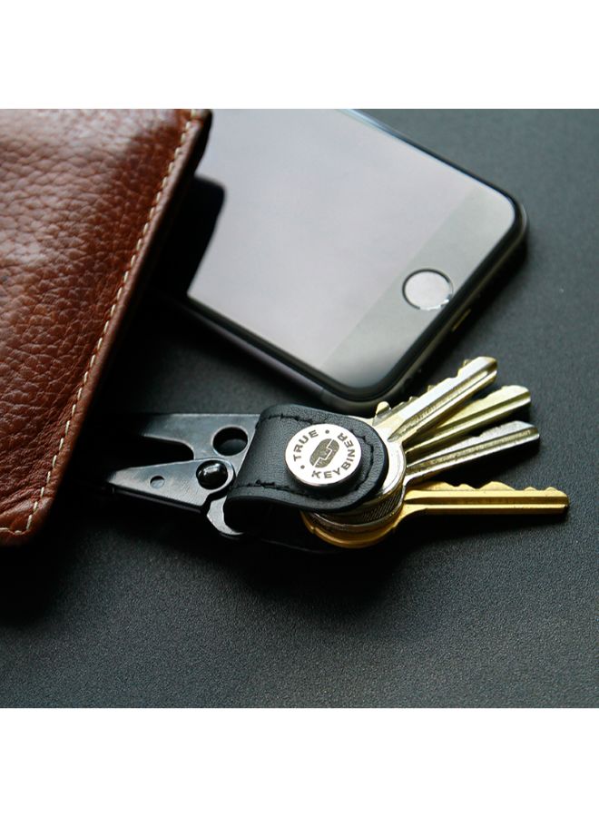 True Utility Connect Keybiner Shackle Multi Tool Silver/Black 7.7 x 3.2 x 2.2cm - Image 3