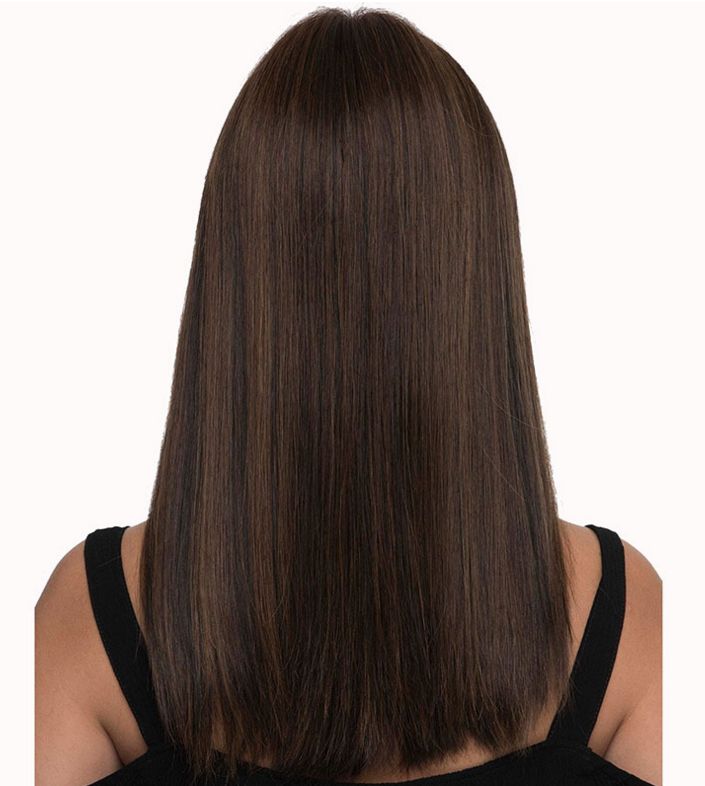 Generic Short Straight Hair Wig Brown - Image 3