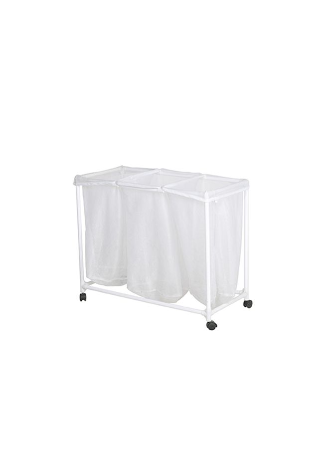 Youlite Nylon Laundry Storage Basket White  - Image 2