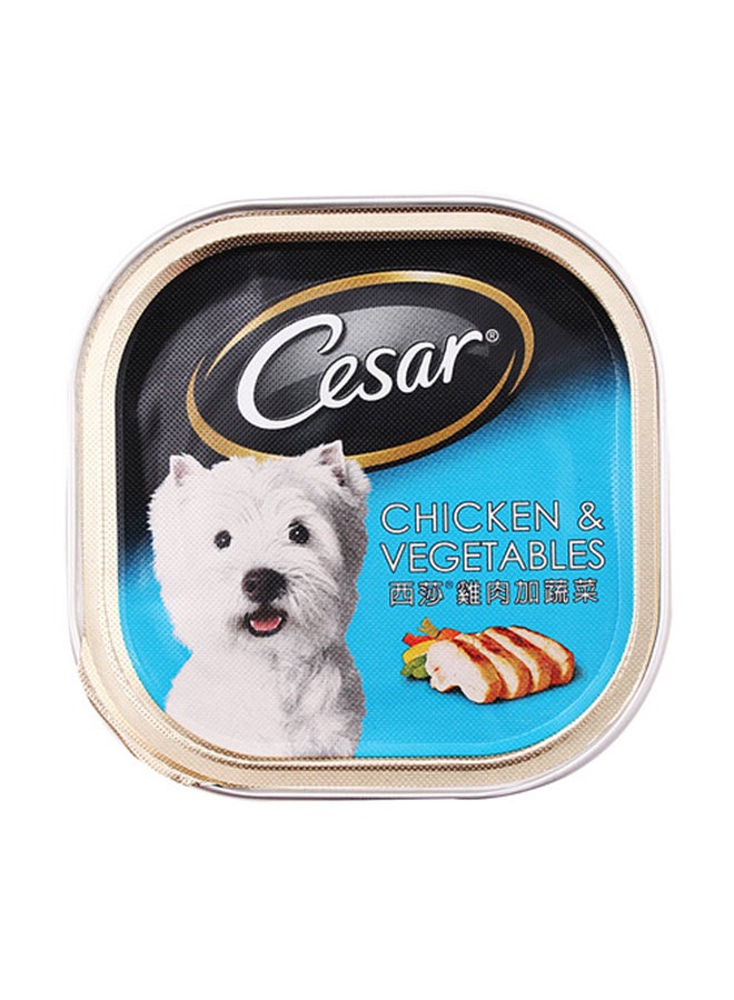 Cesar Dog Food Chicken And Vegetables Flavor