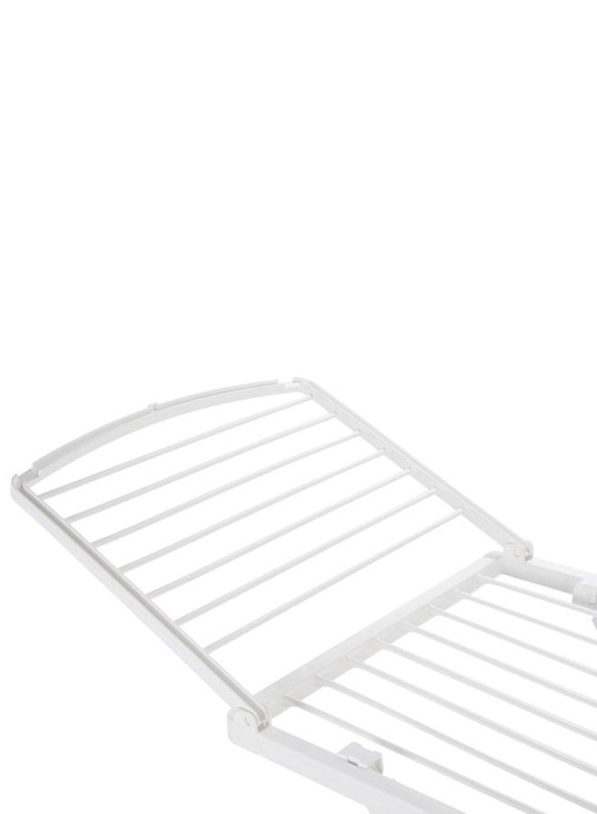 GIMOKA Foldable Clothes Drying Rack White - Image 2