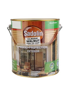 Classic Wood Stain Exterior Protection Walnut 3.7Liters - v1556174403/N24225178A_1