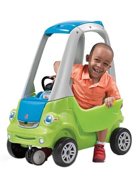 Baby Four-Wheeled Playground Toy Caravan Can Sit On The Hand-Push Slide And Walk Walker 73X47X87cm