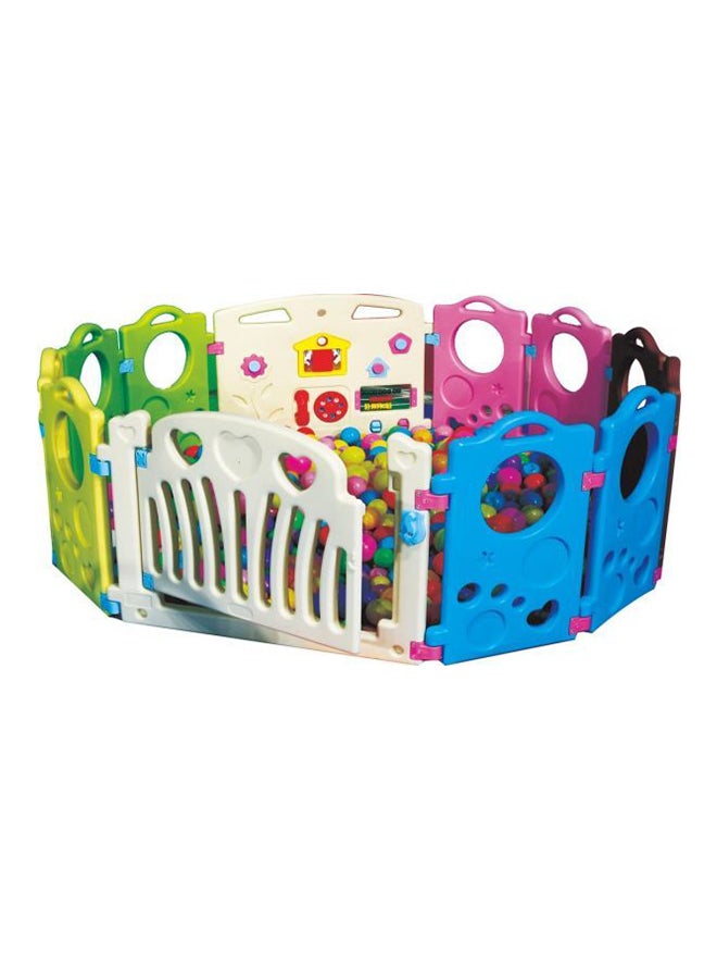 أر بي دبليو تويز طقم سياج لمنطقة لعب الأطفال من 12 قطعة طراز rbwtoy16332 80سم