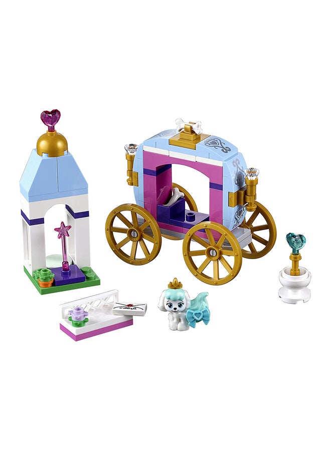 ليغو مجموعة بناء عربة اليقطين الملكية الخاصة بالأميرة من سلسلة ديزني مكونة من 79 قطعة طراز 41141 41141 79 أكبر من 5 سنوات - Image 4