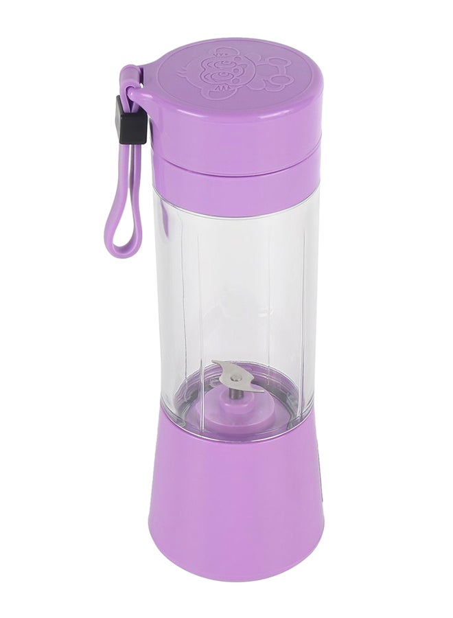 خافق عصائر كهربائي سعة 380 مل 380 ml ZK1623404 أرجواني/ شفاف  - Image 1