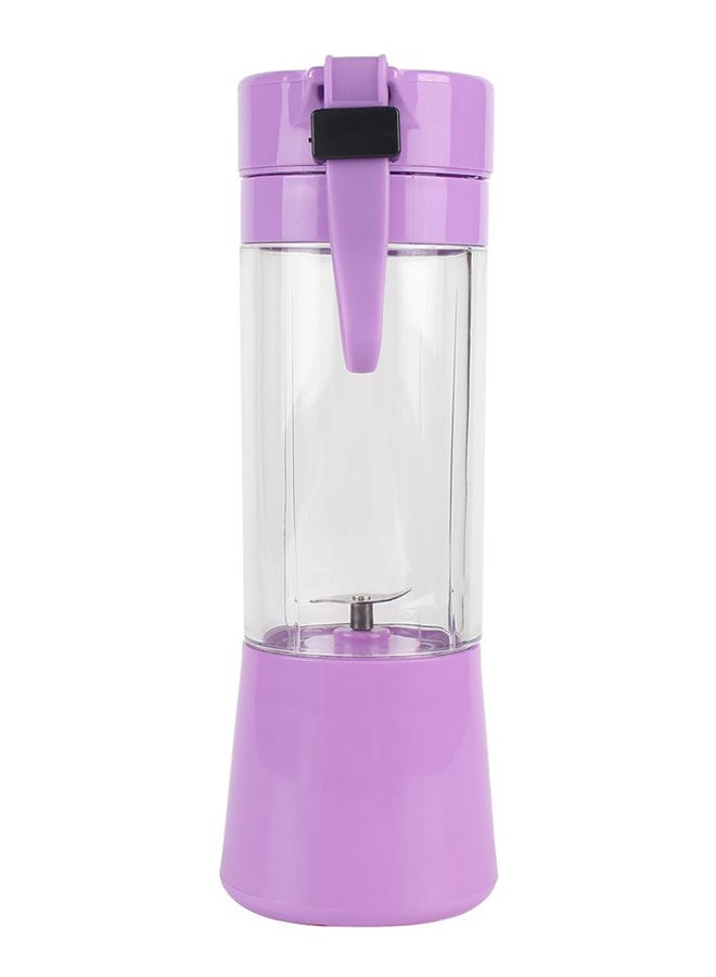 خافق عصائر كهربائي سعة 380 مل 380 ml ZK1623404 أرجواني/ شفاف  - Image 2