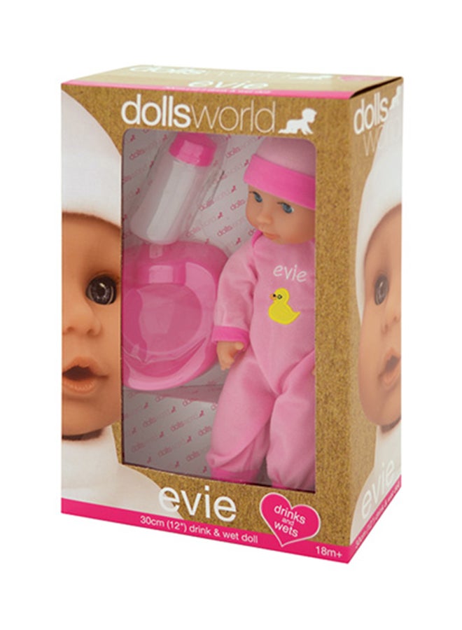 دولز وورلد دمية إيفيبيبي مع الملحقات