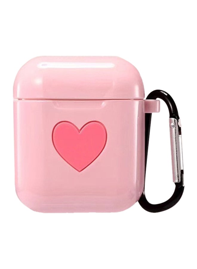 آي تيلكر غطاء حماية لسماعات إير بود 2 وردي