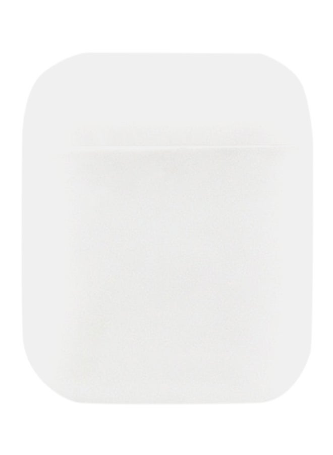 iTelker Silicone Cover Cases For Apple AirPods 2 White