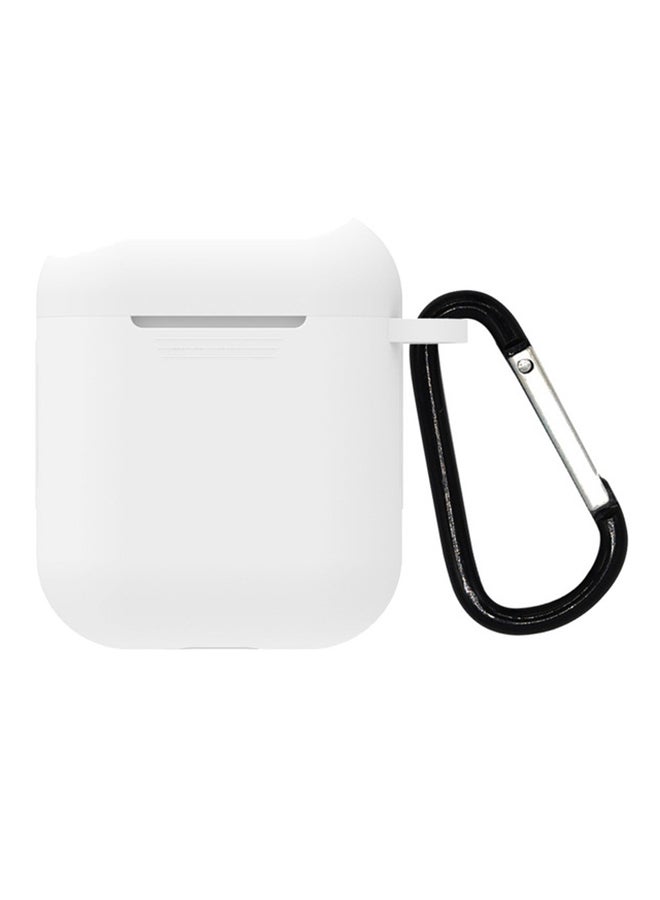 iTelker Protective Case Cover For Apple AirPods 2 White