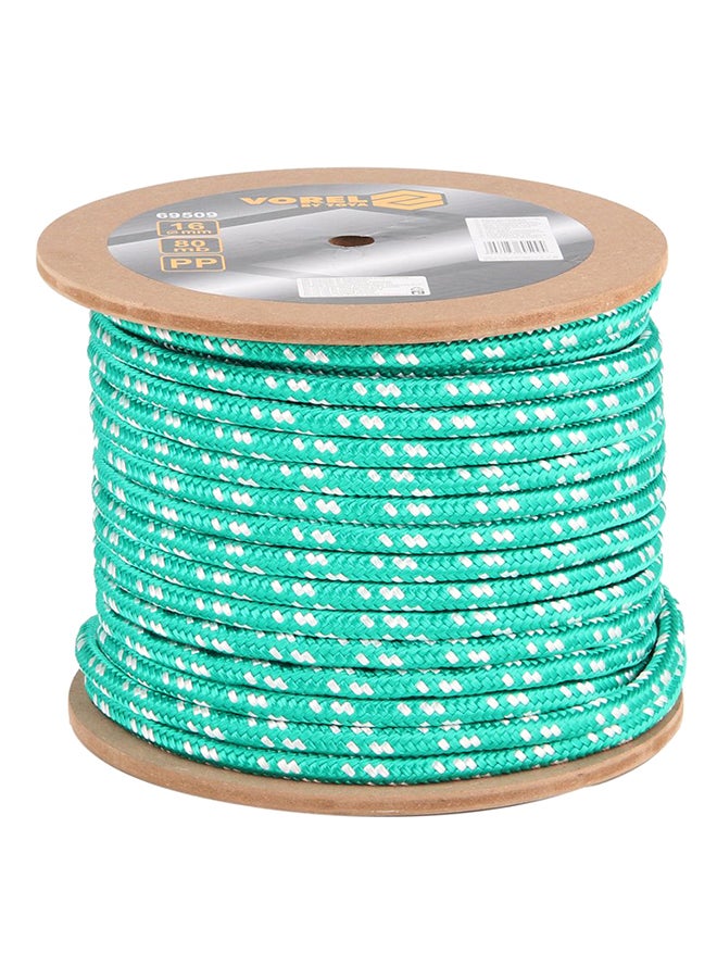 VOREL - Polypropylene Rope Green 16x80meter - Image 1