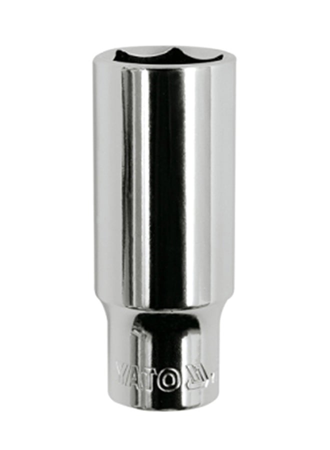 Yato Hexagonal Deep Piping Socket Silver - Image 1