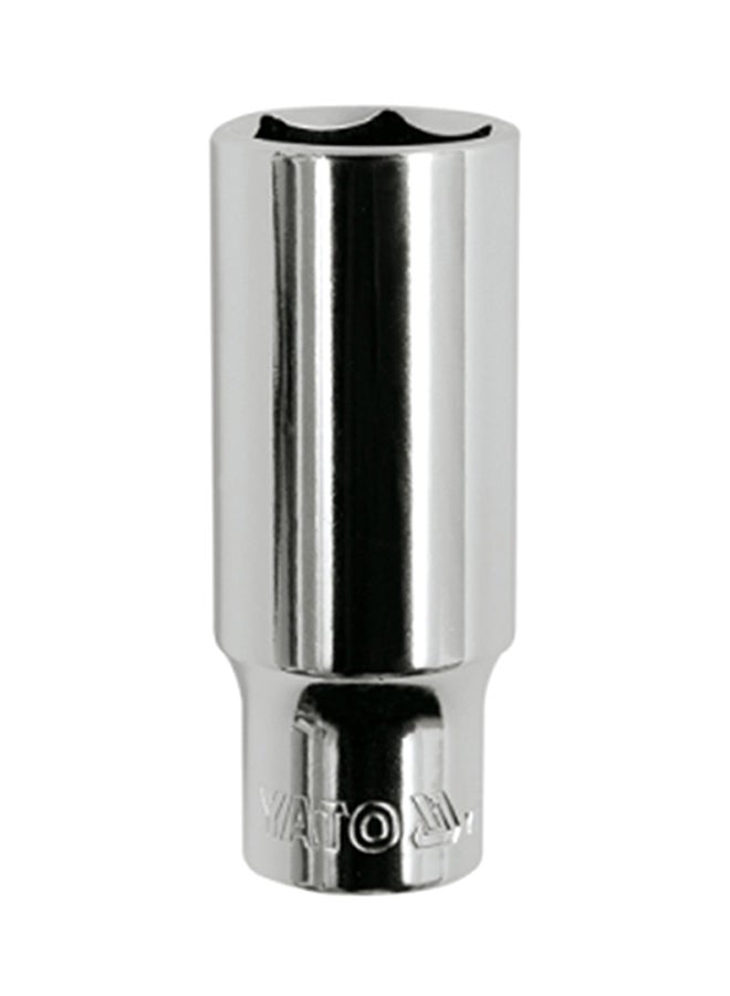 Yato Hexagonal Deep Piping Socket Silver - Image 1