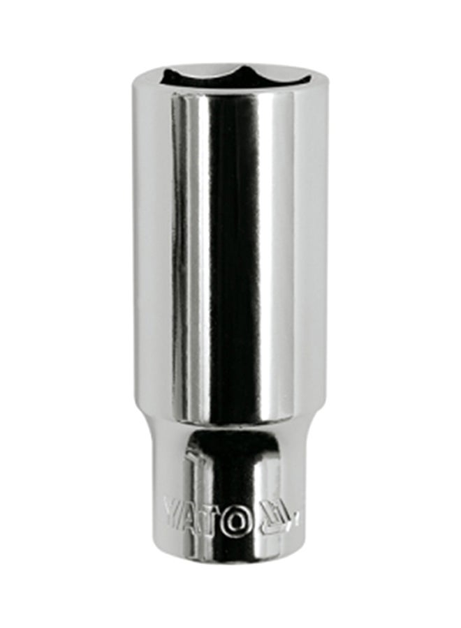 Yato - Hexagonal Deep Piping Socket Silver - Image 1