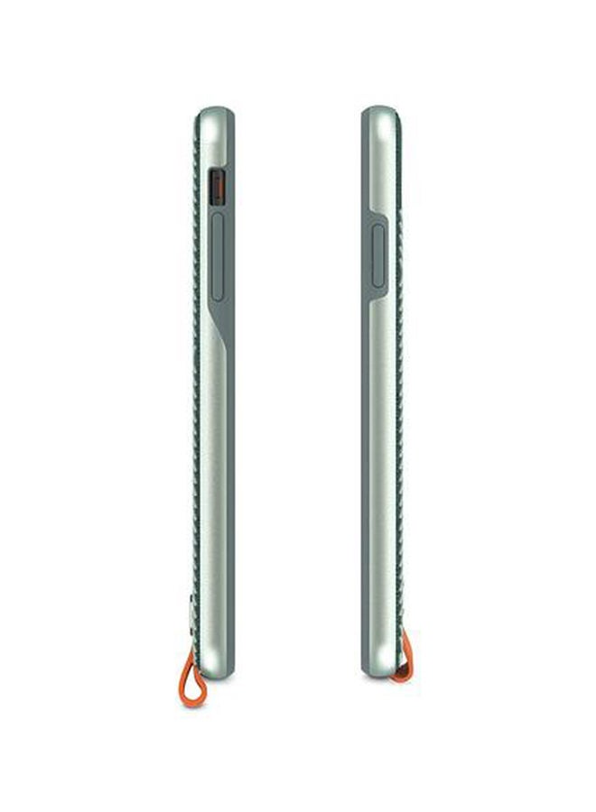 موشي غطاء حماية صلب ومتين مزود بحزام لهاتف أبل آيفون XS ماكس أخضر نعناعي/أبيض - Image 2