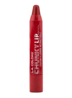 L.A. Colors Chunky Lip Pencil Deep Red  - Image 1