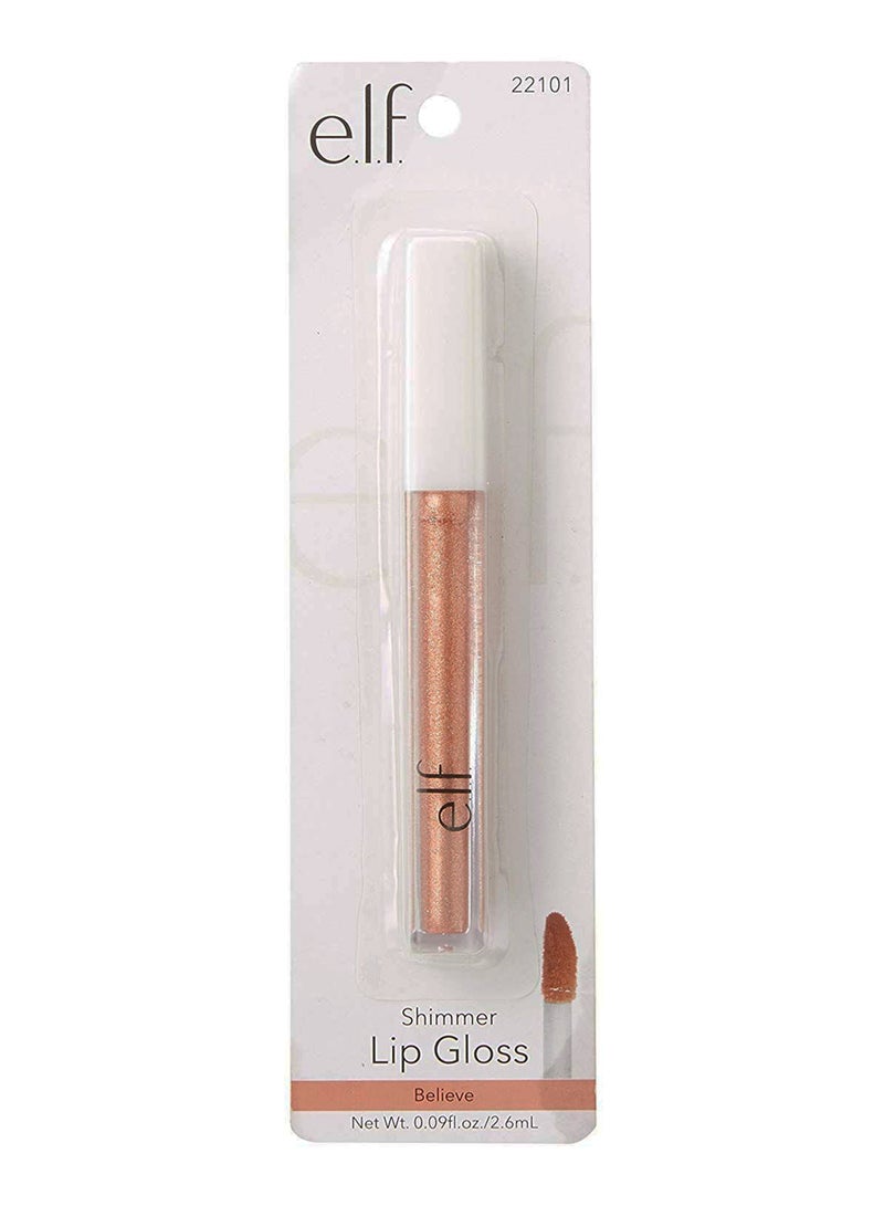 elf Shimmer Lip Gloss Believe - Image 2