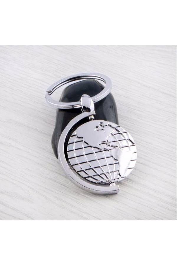 Globe Metal Keyring - Image 3
