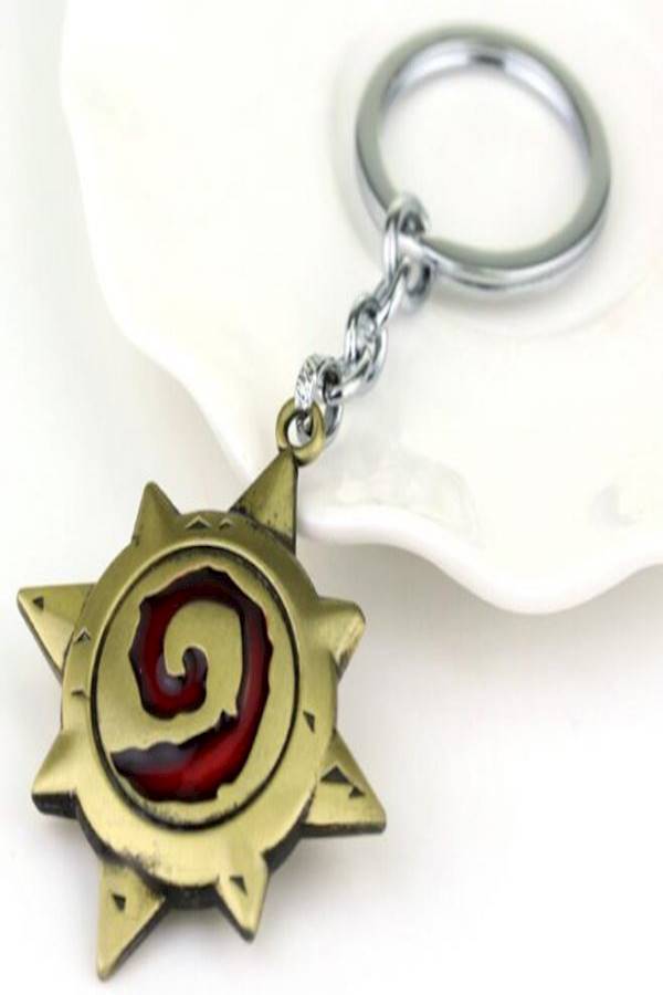 Blizzard Hearthstone Rose Symbol Keychain - Image 2