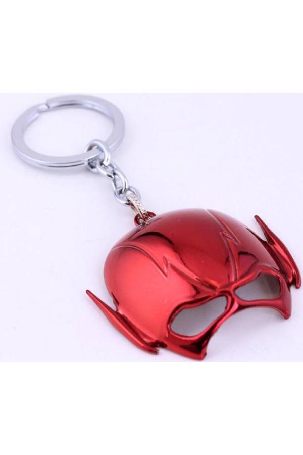 Dc Comic Series The Flash Justice League Barry Alle Mask Metal Keychain - Image 2