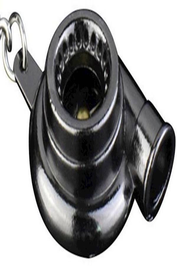 Spinning Turbo Turbocharger Keychain Black - Image 2