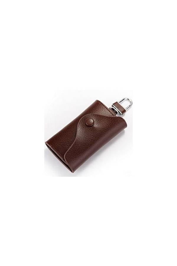 Generic Vintage Genuine Leather  Wallet Women Keychain  - Image 4