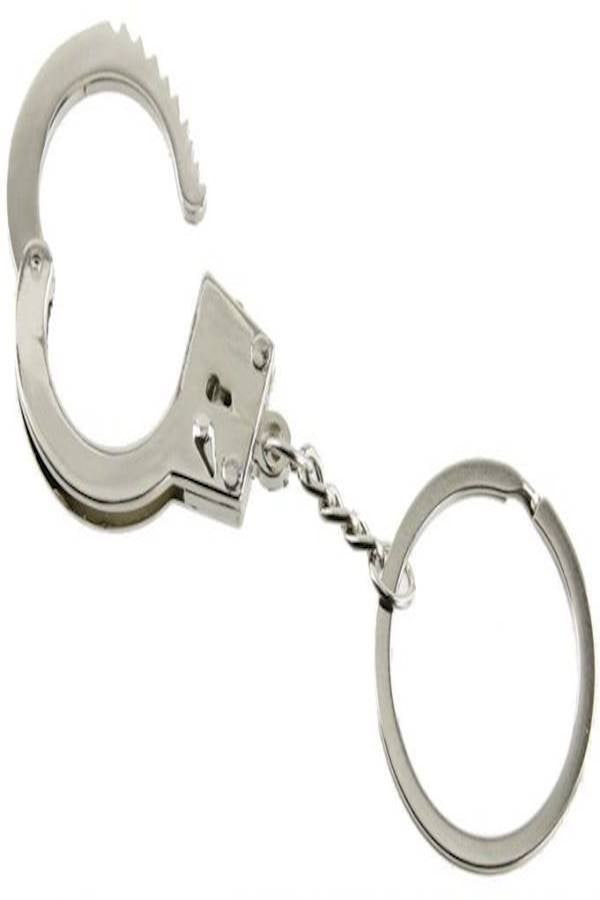 Generic - Mini Key Chain Car Handcuffs Key Ring Keychain - Image 1