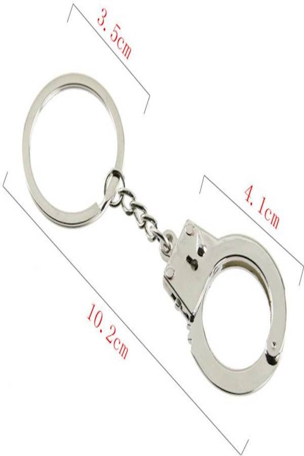 Generic - Mini Key Chain Car Handcuffs Key Ring Keychain - Image 1