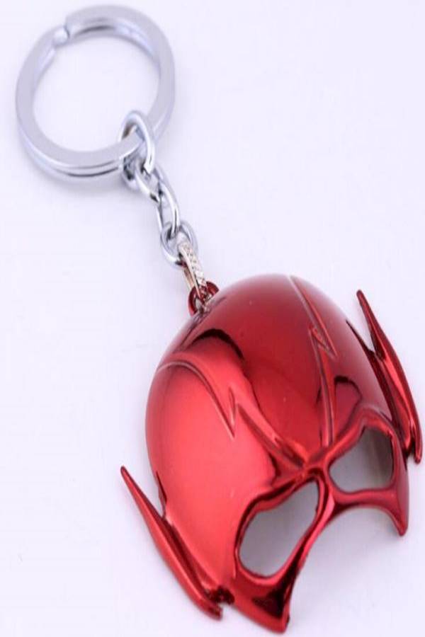 The Flash Justice League Barry Alle Mask Metal Keychain - Image 2