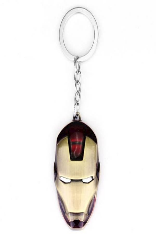 Marvel Super Hero The Avengers Iron Man Mask Keychain - Image 3
