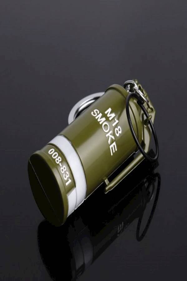 Generic - PUBG Smoke Bomb Patterned Key Chain - Image 1