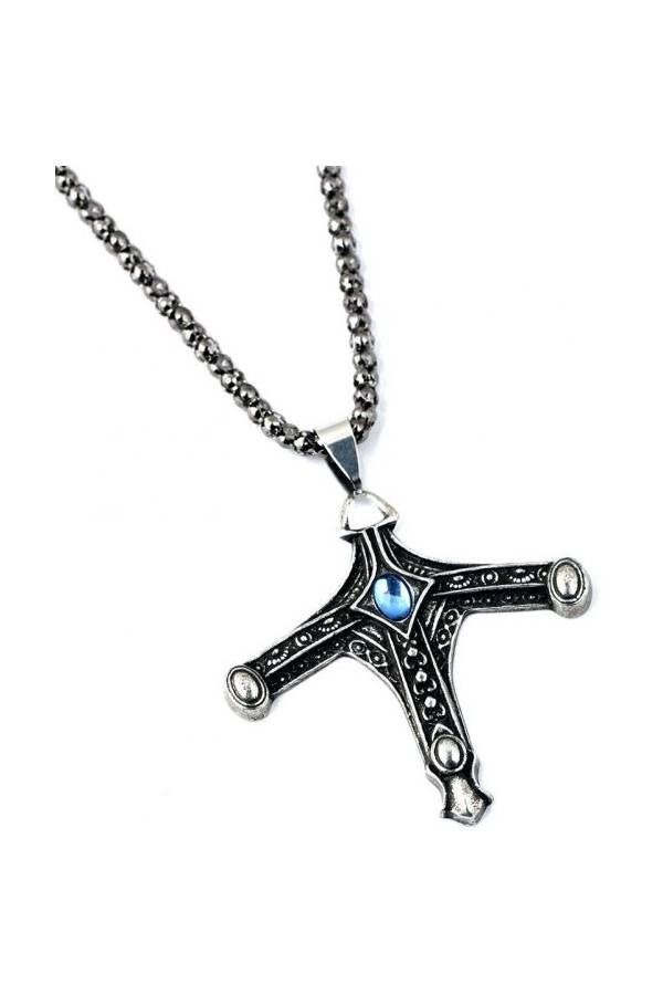 Bloodborne Sword Hunter Badge Pendant Necklace Multi Color - Image 1