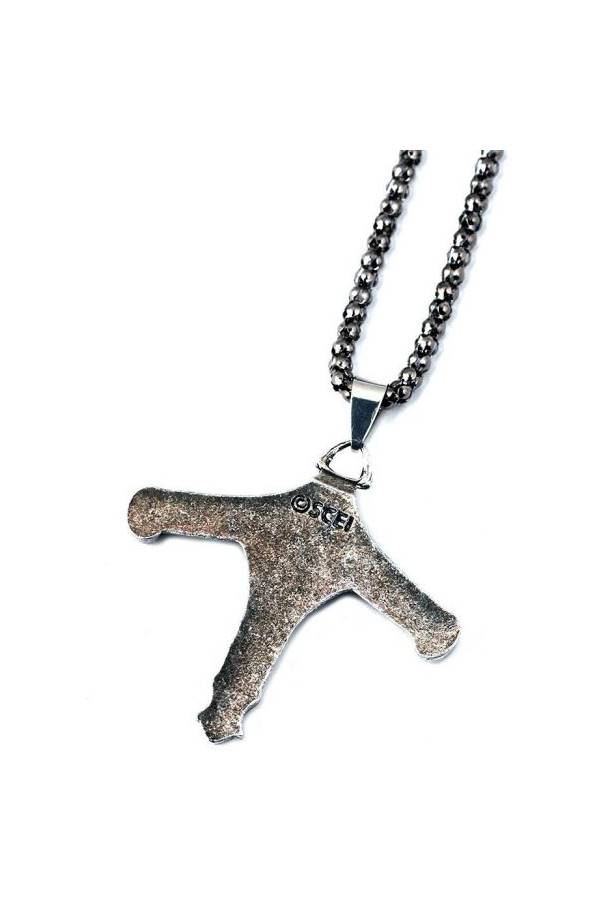 Bloodborne Sword Hunter Badge Pendant Necklace Multi Color - Image 2