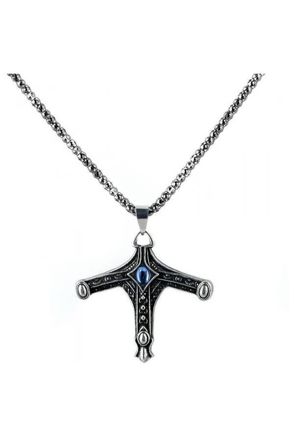 Bloodborne Sword Hunter Badge Pendant Necklace Multi Color - Image 4