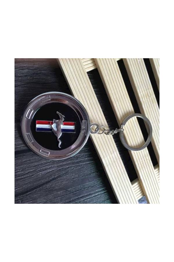 Ford Mustang Logo Keychain - Image 2