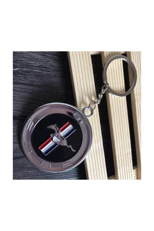 Ford Mustang Logo Keychain - Image 3