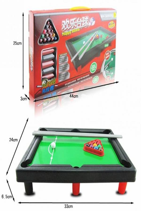 Generic - Portable Mini Table Pool Billiard Game 44 x 25centimeter - Image 1