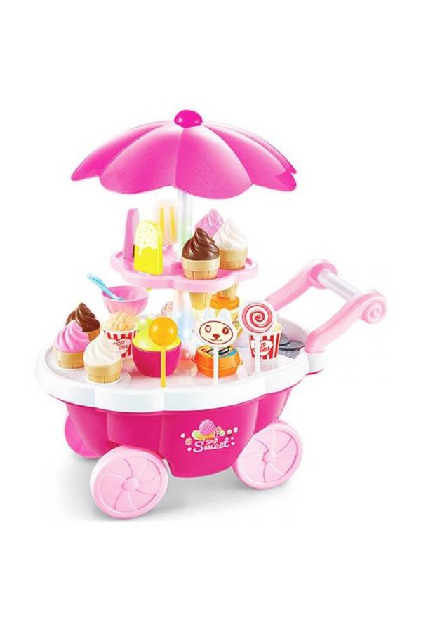 39-Piece Candy Ice Cream Car Toy Set - Image 2