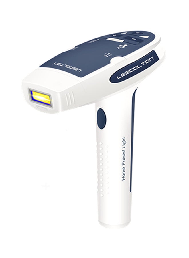 شاربدو آلة ليزر IPL لنزع الشعر بشكل دائم أبيض/أزرق 19.7x15.5سم