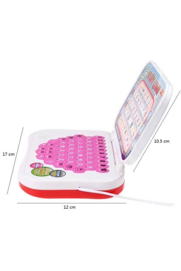 Kids Mini E-School Pc Learning Machine Computer Educational Game Toy With Mouse  - Image 3
