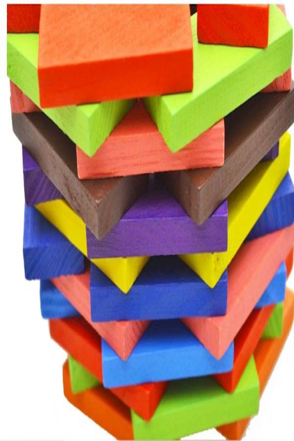 لعبة مكعبات خشبية مكونة من 120 قطعة - Image 4